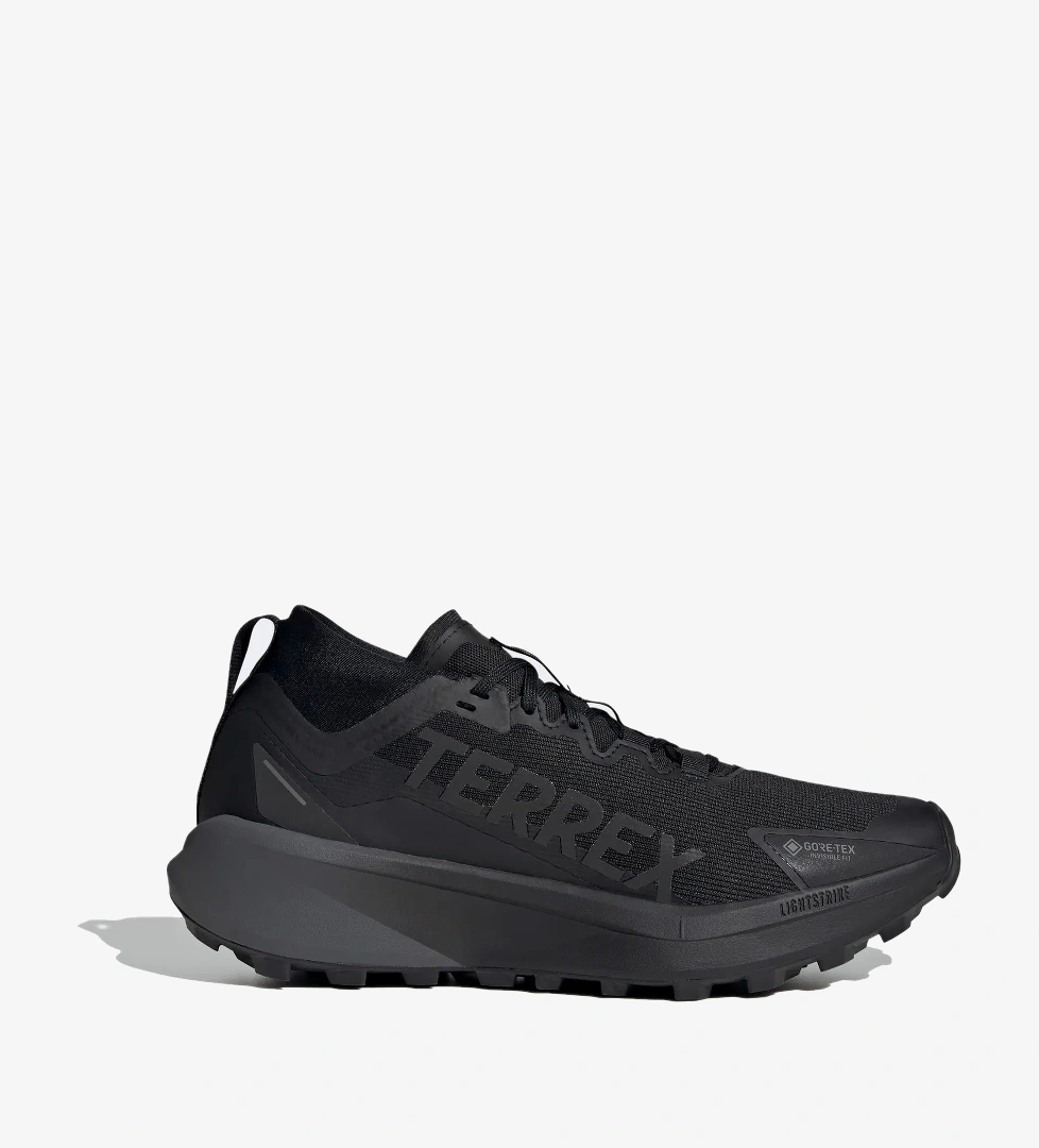 Adidas adidas Terrex Agravic Gore-Tex Erkek Siyah Koşu Ayakkabısı Sneaker | FashFed Siyah - 1. görsel