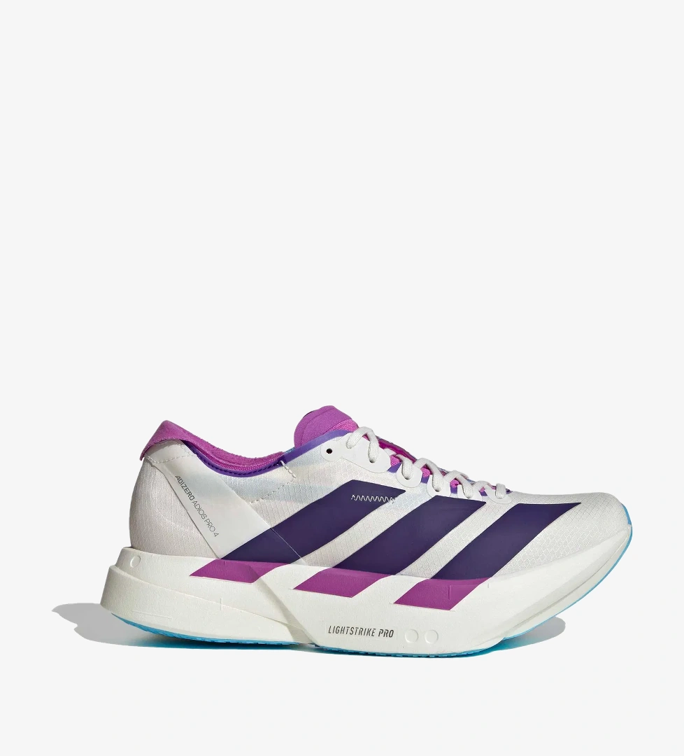 Adidas adidas Adizero Adios Pro 4 Kadın Beyaz Koşu Ayakkabısı Sneaker | FashFed Beyaz - 1. görsel