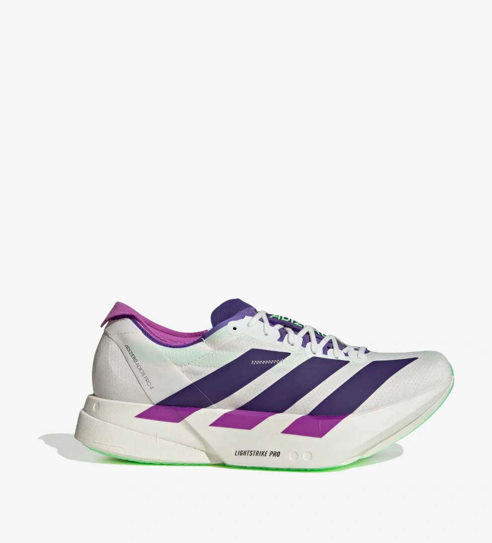 Adidas adidas Adizero Adios Pro 4 Unisex Beyaz Koşu Ayakkabısı Sneaker | FashFed Beyaz - 1. görsel