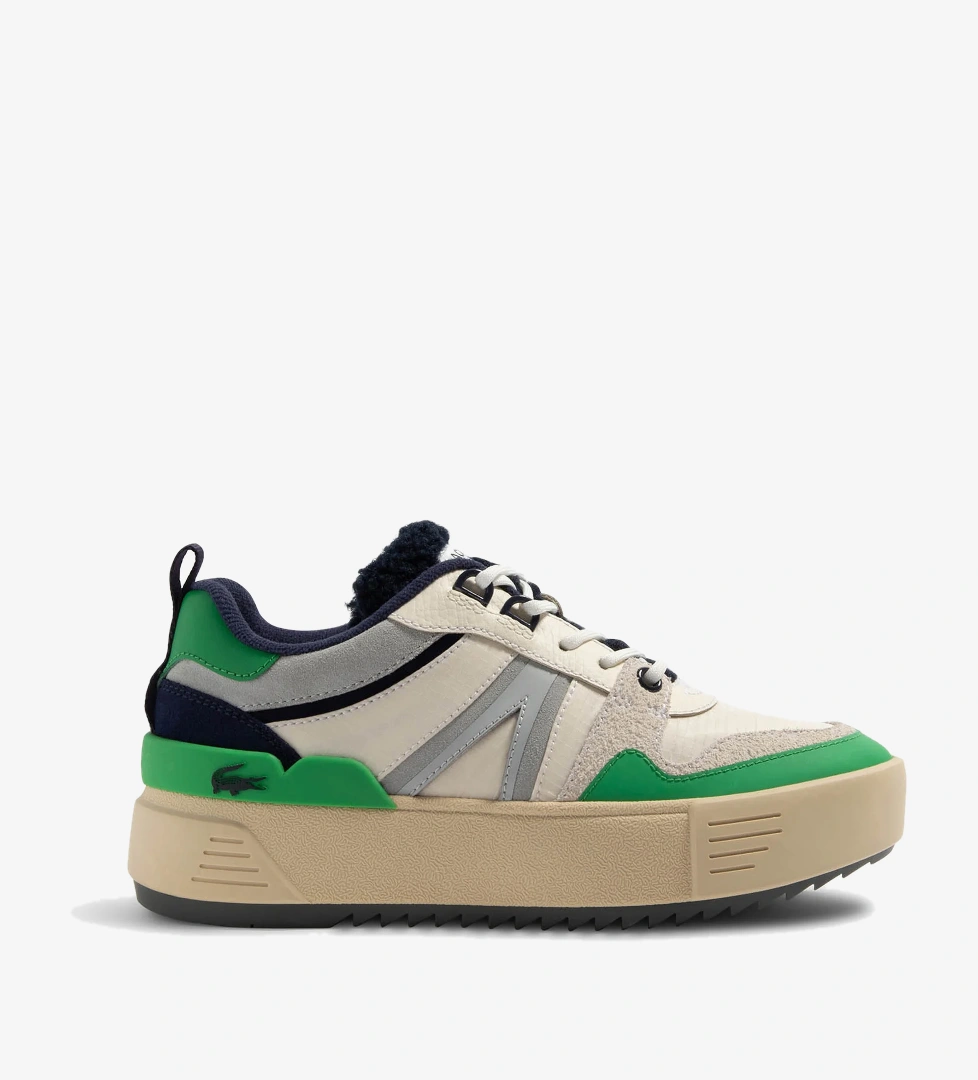 Lacoste Lacoste L002 Winter Kadın Bej Sneaker | FashFed Bej - 1. görsel