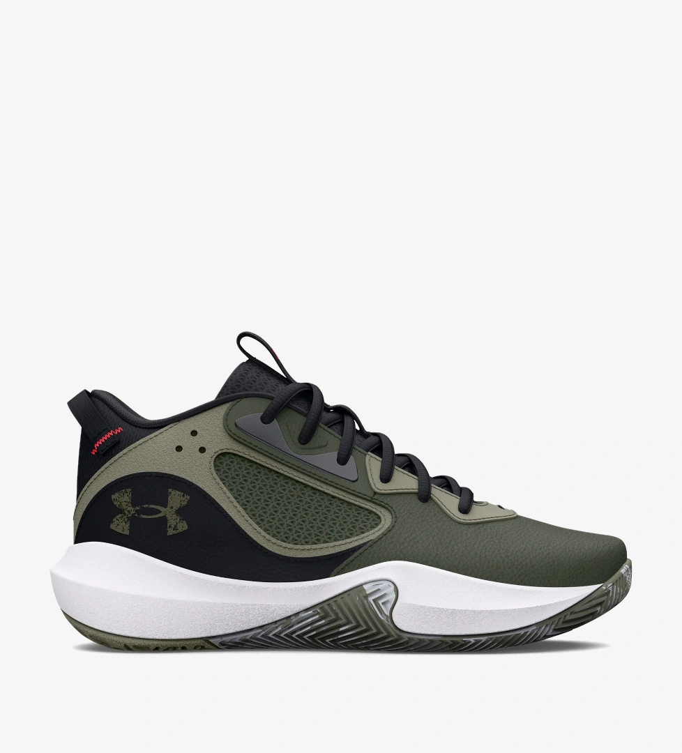 Under Armour Under Armour Lockdown 6 Erkek Yeşil Basketbol Ayakkabısı Sneaker | FashFed Yeşil - 1. görsel