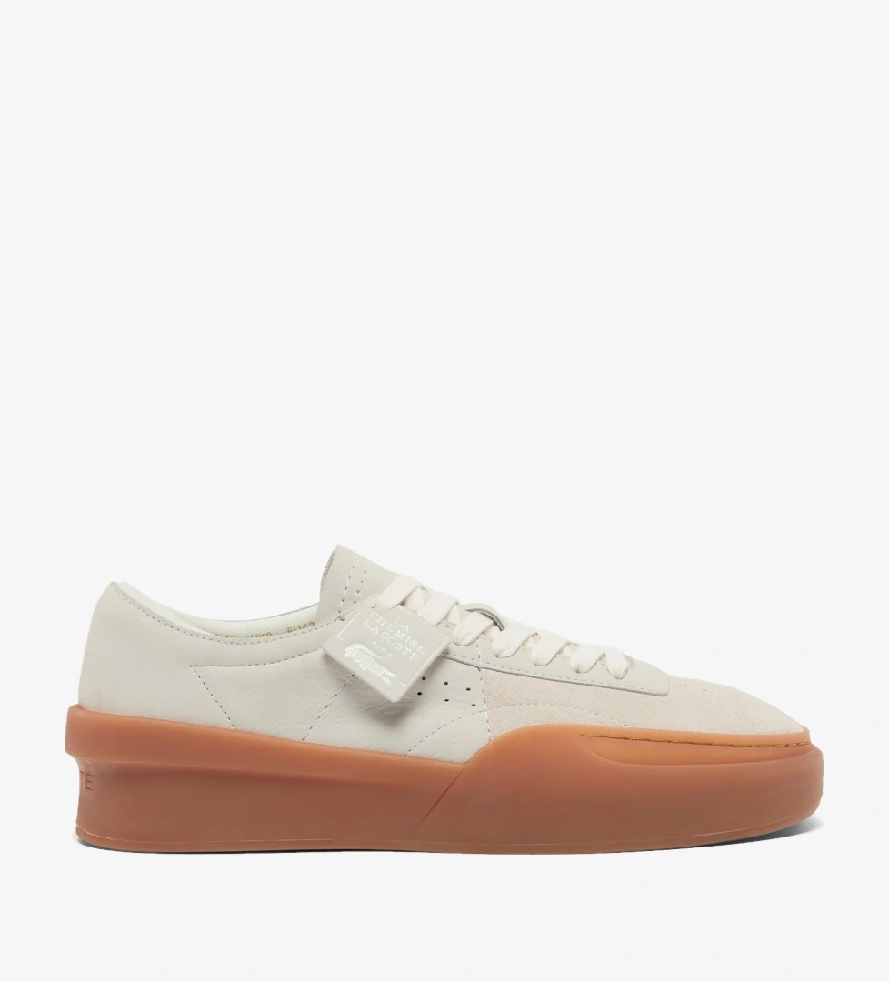 Lacoste Lacoste F Aura Club Erkek Krem Spor Ayakkabı Sneaker | FashFed F - 1. görsel