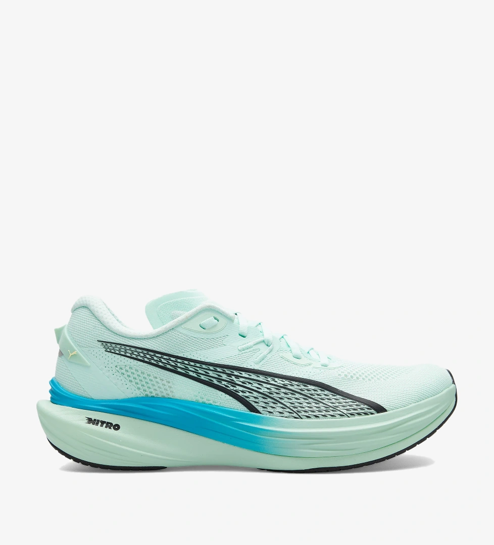 Puma Puma Deviate Nitro 3 Erkek Mavi Koşu Ayakkabısı Sneaker | FashFed Mavi - 1. görsel