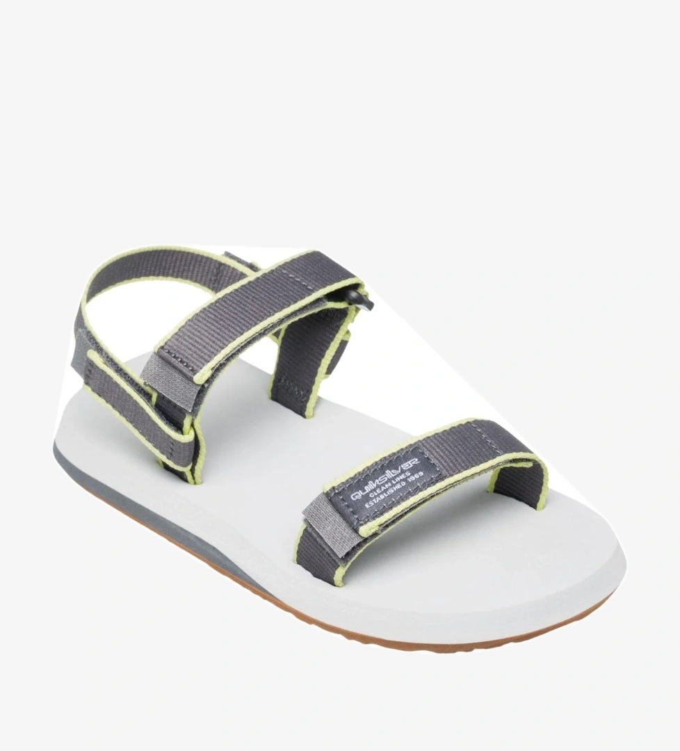 Quiksilver Quiksilver Monkey Caged Erkek Çocuk Gri Terlik FashFed'de! Gri - 1. görsel