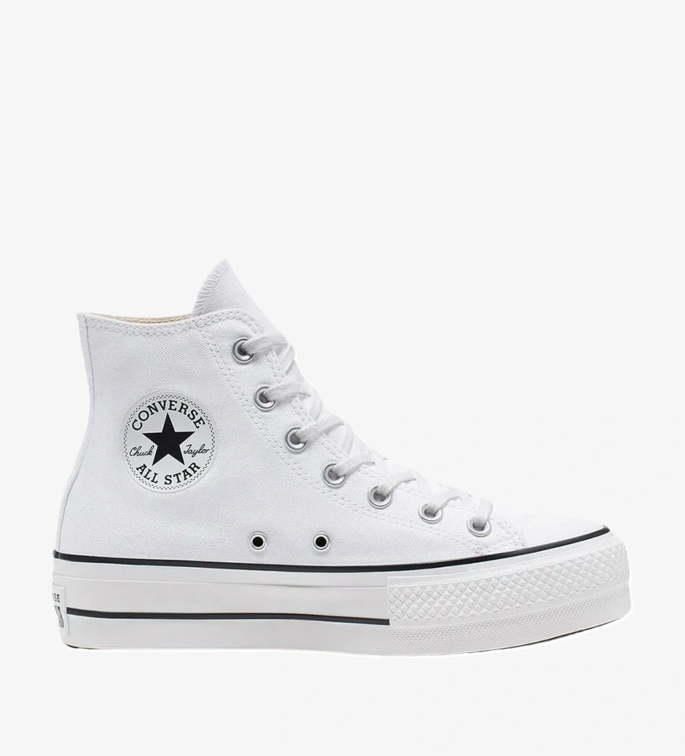 Fashfed Fashfed Converse Chuck Taylor All Star Lift Kadın Beyaz Günlük Ayakkabı FashFed'de! Beyaz - 1. görsel