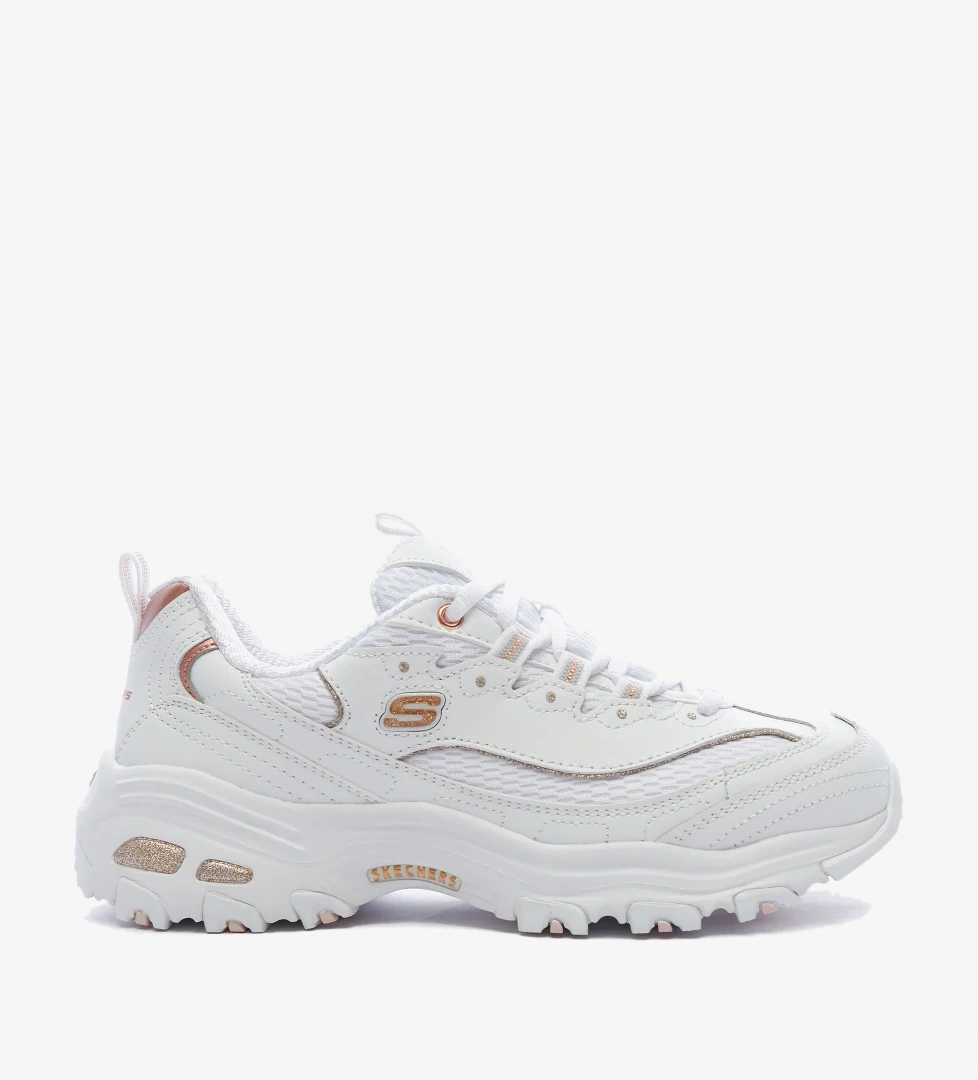 Skechers D'Lites Kadın Beyaz Spor Ayakkabı - Görsel 1