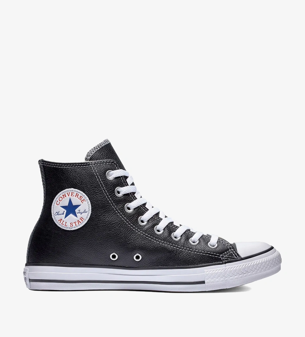Converse Chuck Taylor All Star Unisex Siyah Deri Sneaker