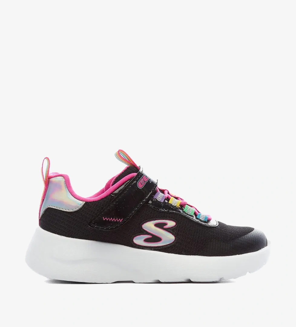 Skechers Skechers Dynamight 2.0-Rockin' Rainbow Çocuk Siyah Spor Ayakkabı model görseli