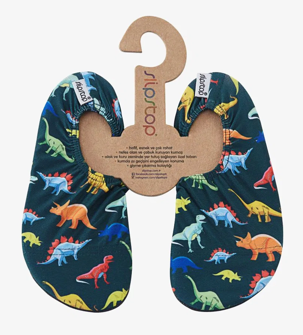 Slipstop Slipstop Dino Lacivert Bebek Havuz Ayakkabısı model görseli