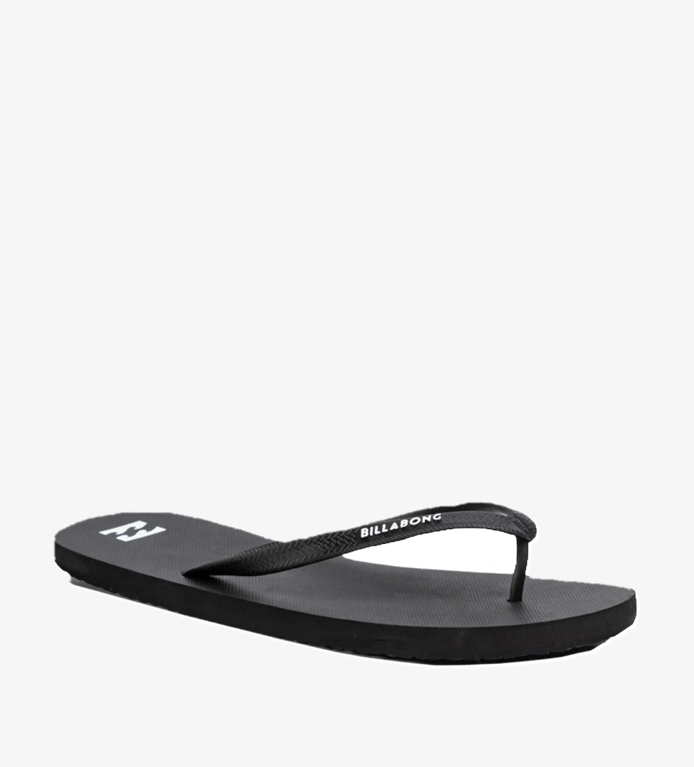 Billabong Billabong Tides Solid Erkek Siyah Flip Flop FashFed'de! Siyah - 1. görsel