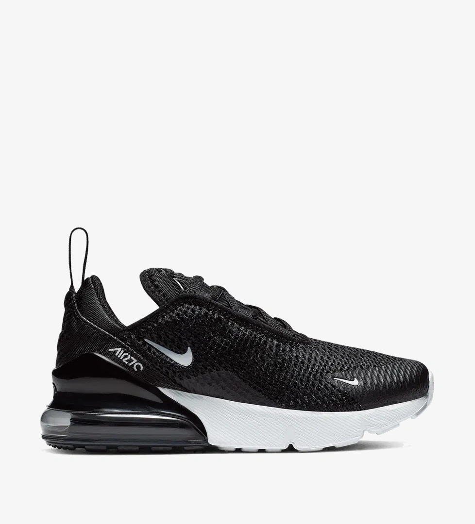 Nike Air Max 270 Çocuk Siyah Spor Ayakkabı - Görsel 1