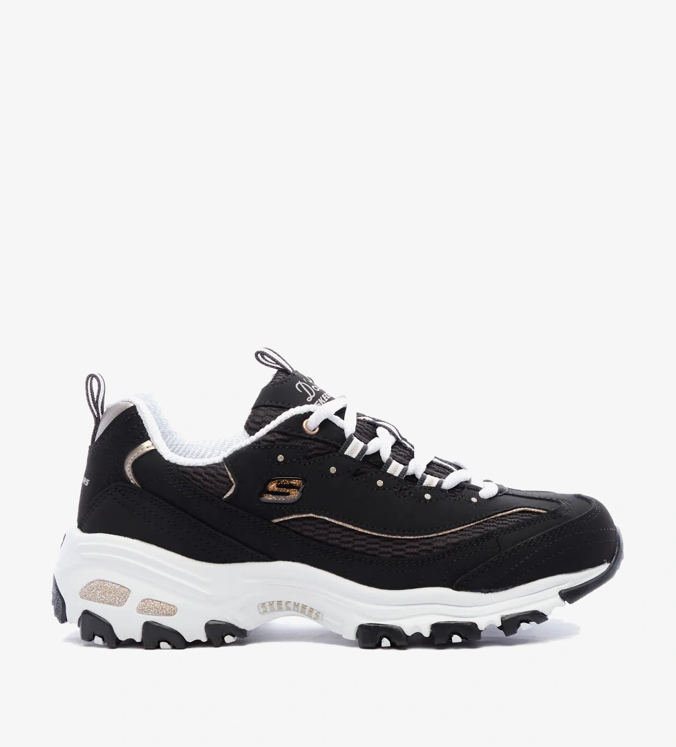Skechers D'Lites Kadın Siyah Spor Ayakkabı - Görsel 1