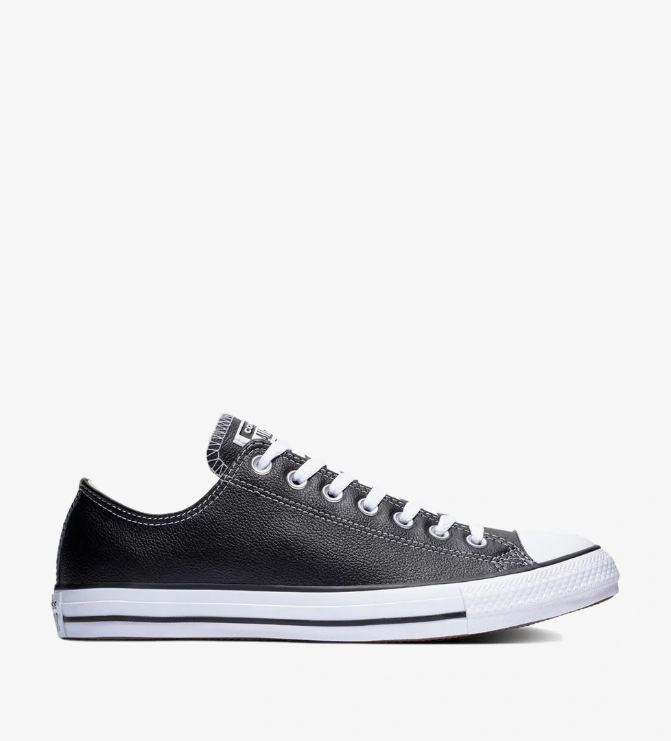 Converse Chuck Taylor All Star Unisex Siyah Deri Sneaker