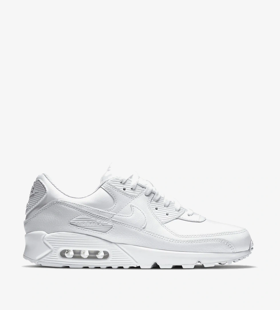 Nike Nike Air Max 90 Leather Erkek Beyaz Spor Ayakkabı model görseli