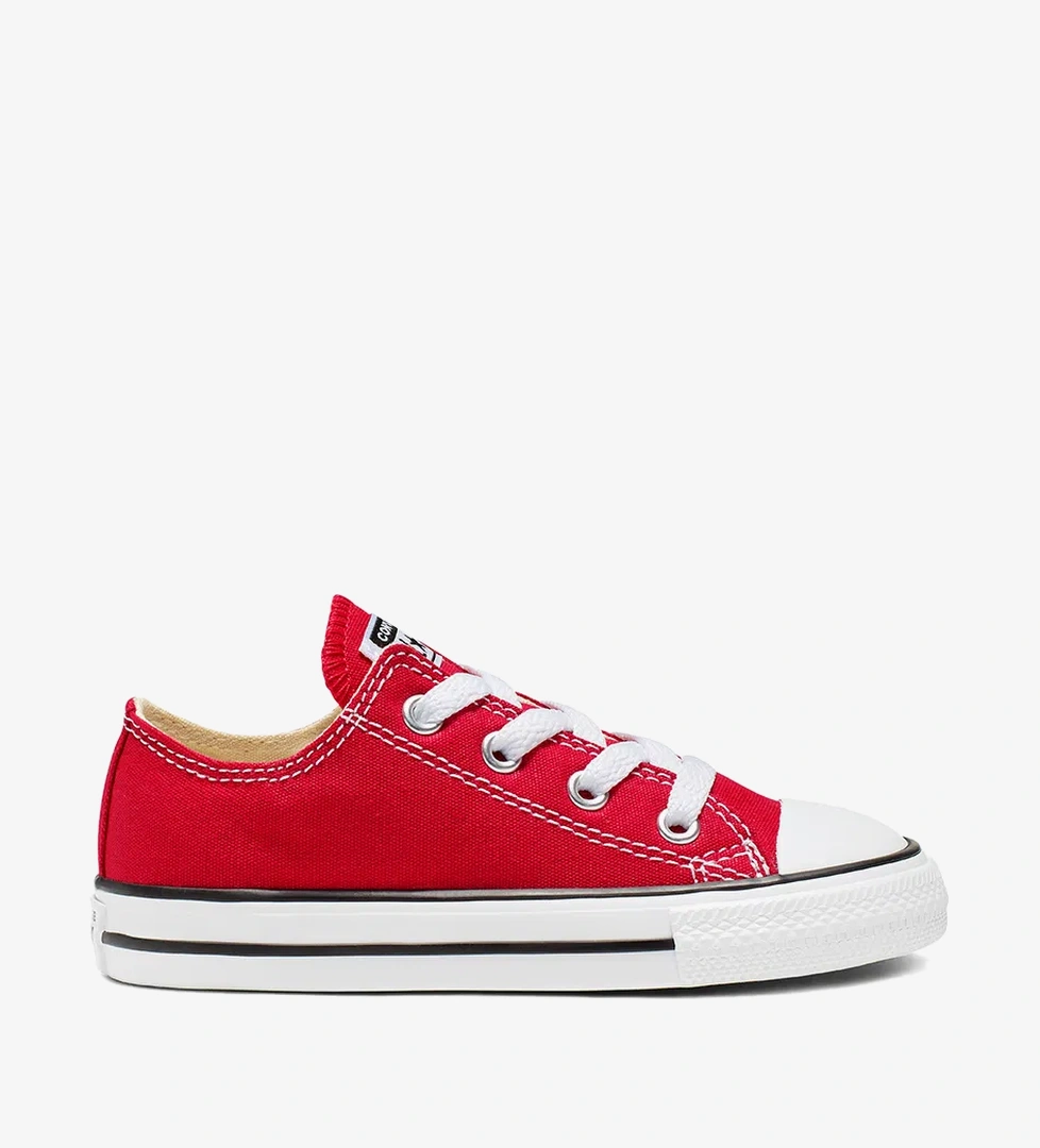 Converse Chuck Taylor All Star Bebek Kırmızı Sneaker - Görsel 1
