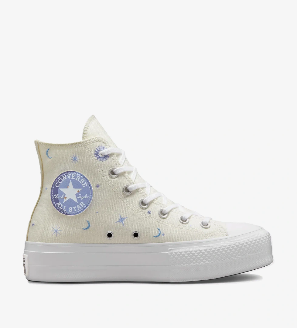 Converse Converse Chuck Taylor All Star Lift Kadın Krem Rengi Sneaker model görseli