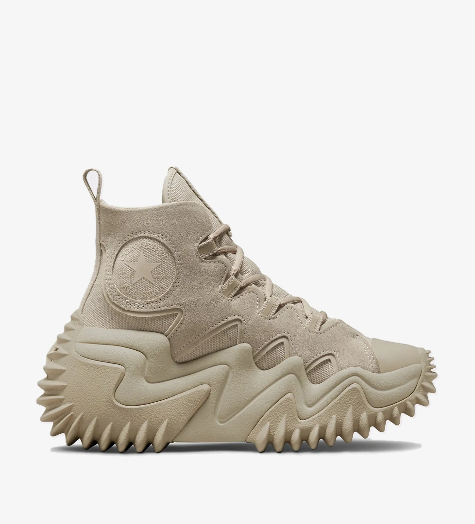 Converse Run Star Motion Cx Platform Workwear Textiles Unisex Krem Rengi Sneaker - Görsel 1