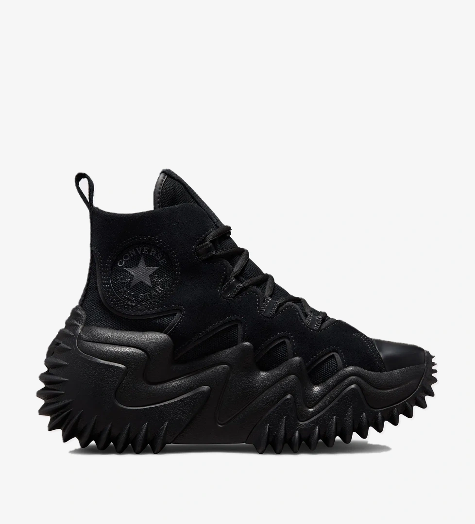 Converse Converse Run Star Motion Cx Overlay Unisex Siyah Platform Sneaker model görseli