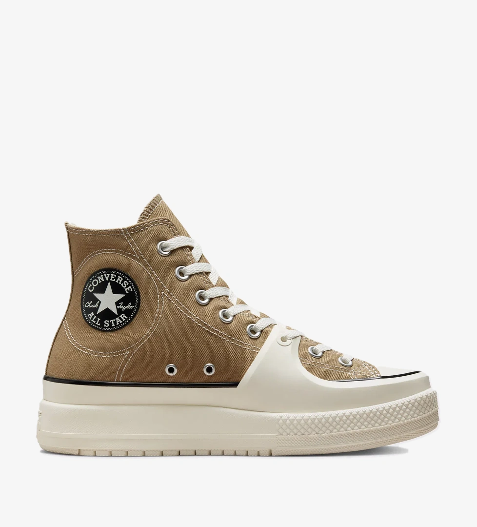 Converse Converse Chuck Taylor All Star Construct Unisex Bej Sneaker | FashFed Bej - 1. görsel