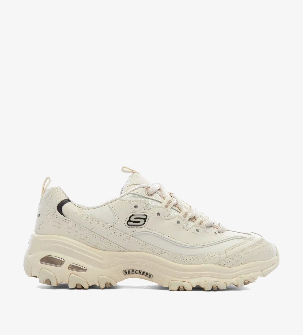 Skechers D'Lites-Fresh Start Kadın Krem Spor Ayakkabı