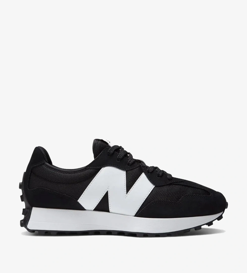New Balance 327 Lifestyle Unisex Siyah Spor Ayakkabı - Görsel 1