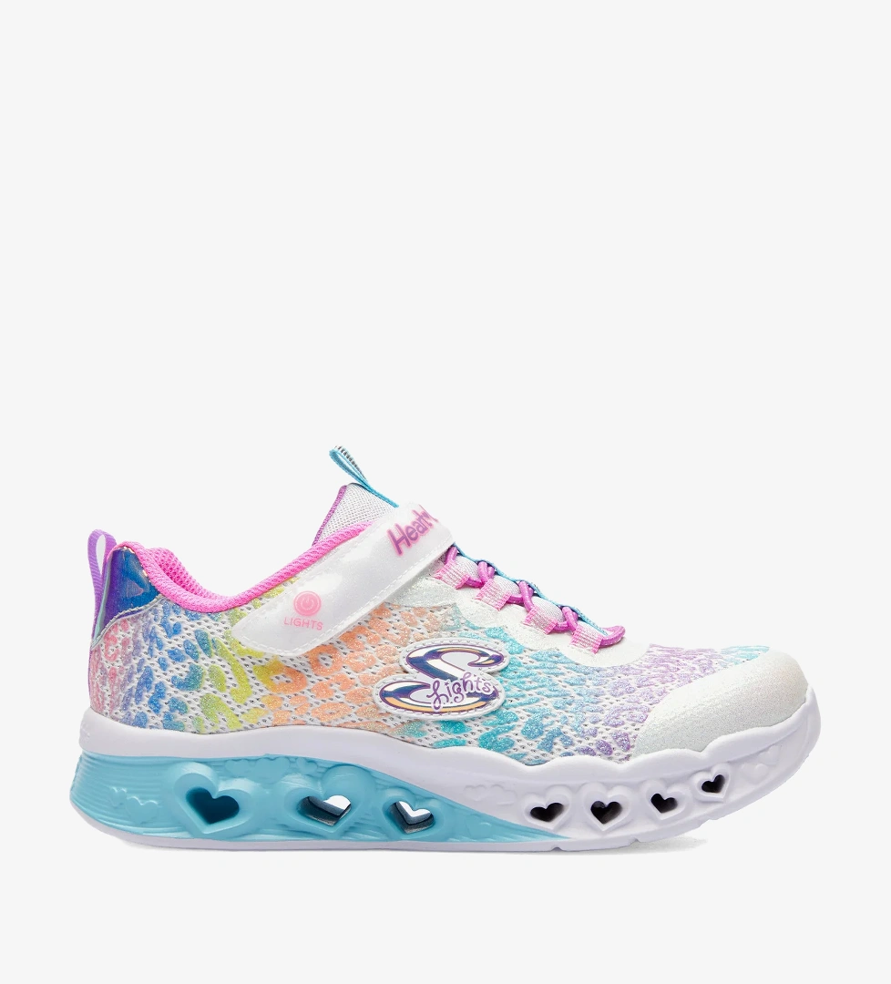 Skechers Skechers Flutter Heart Lights-Loves Wi Çocuk Beyaz Spor Ayakkabı Sneaker | FashFed Beyaz - 1. görsel