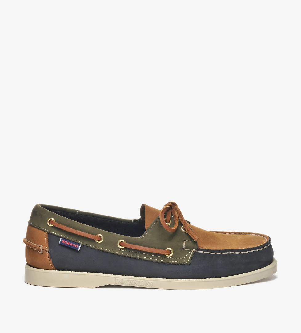 Sebago Sebago Portland Spinnaker Nbk-Nbk Erkek Mavi Deri Ayakkabı model görseli