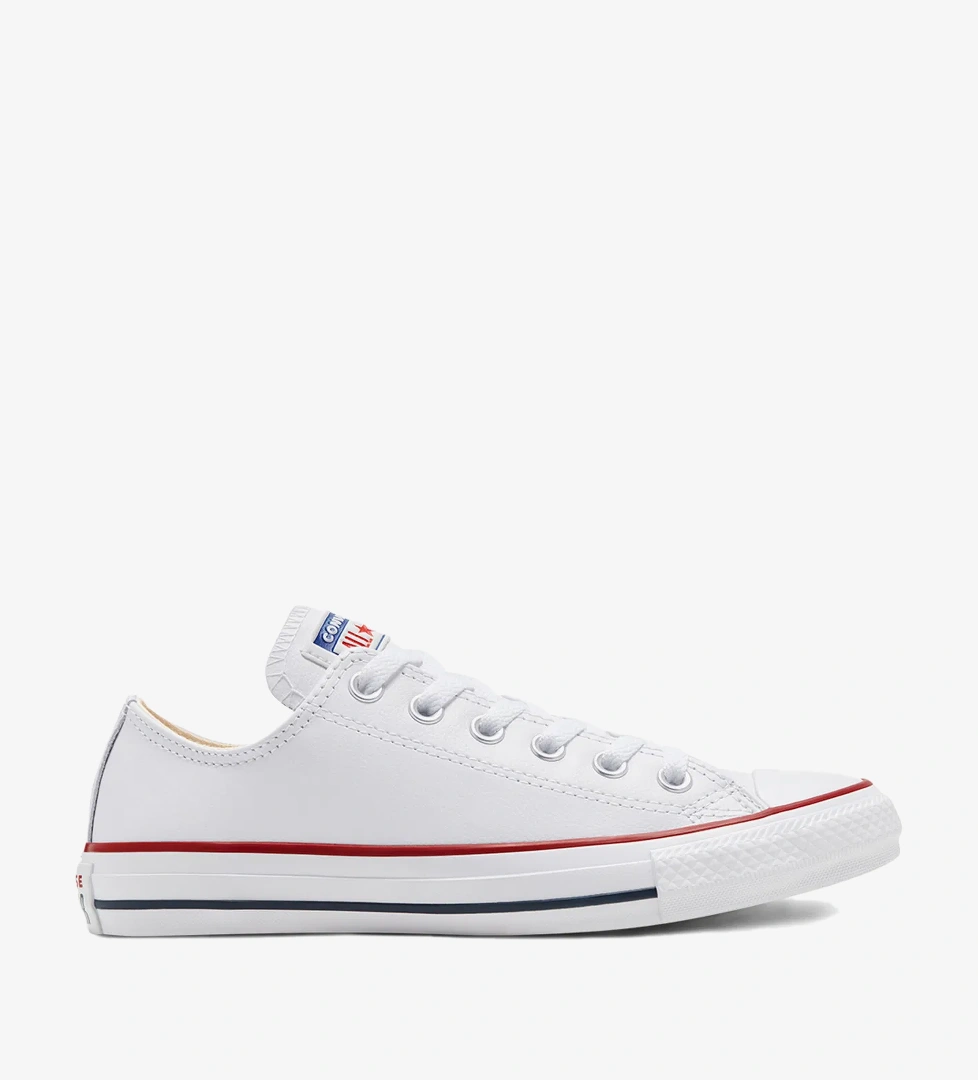 Converse Chuck Taylor All Star Unisex Beyaz Deri Sneaker - Görsel 1