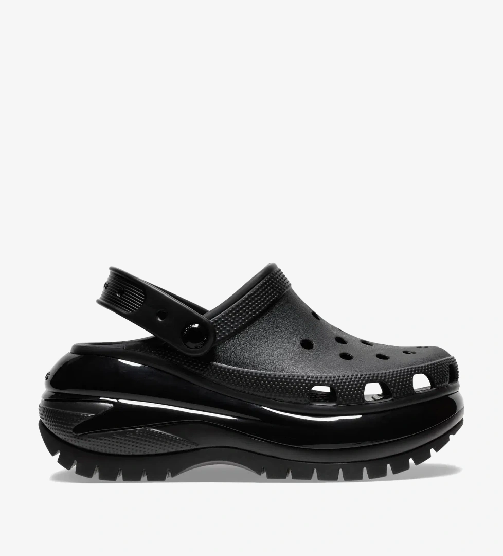 Crocs Crocs Classic Mega Crush Kadın Siyah Terlik model görseli