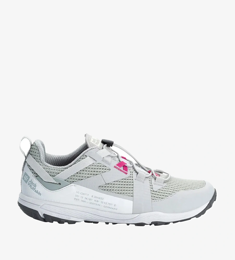 Jack Wolfskin Kadın Outdoor Ayakkabı Spirit Low Gri - Görsel 1