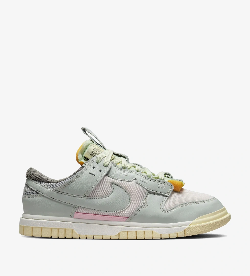 Nike Nike Beyaz Air Dunk Jumbo Erkek Gri Spor Ayakkabı Sneaker | FashFed Beyaz - 1. görsel