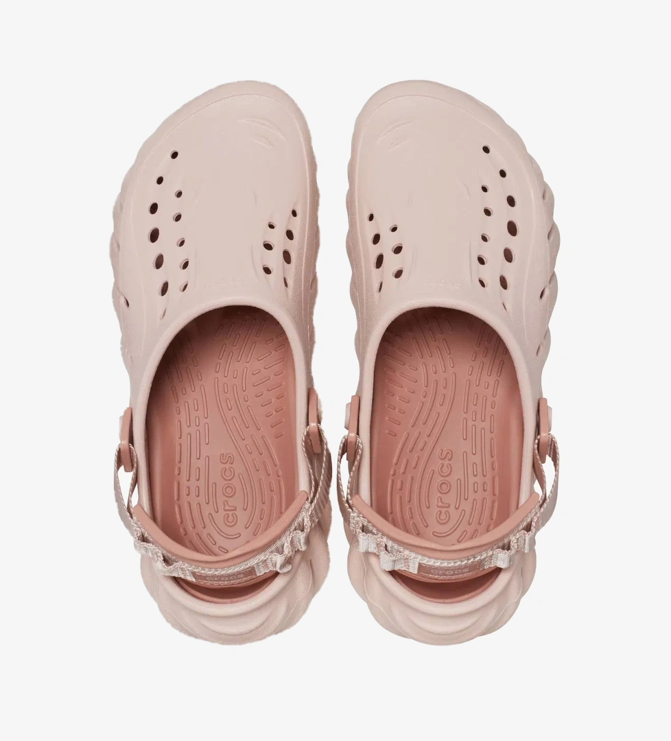 Crocs Echo Clog Kadın Pembe Terlik - Görsel 1