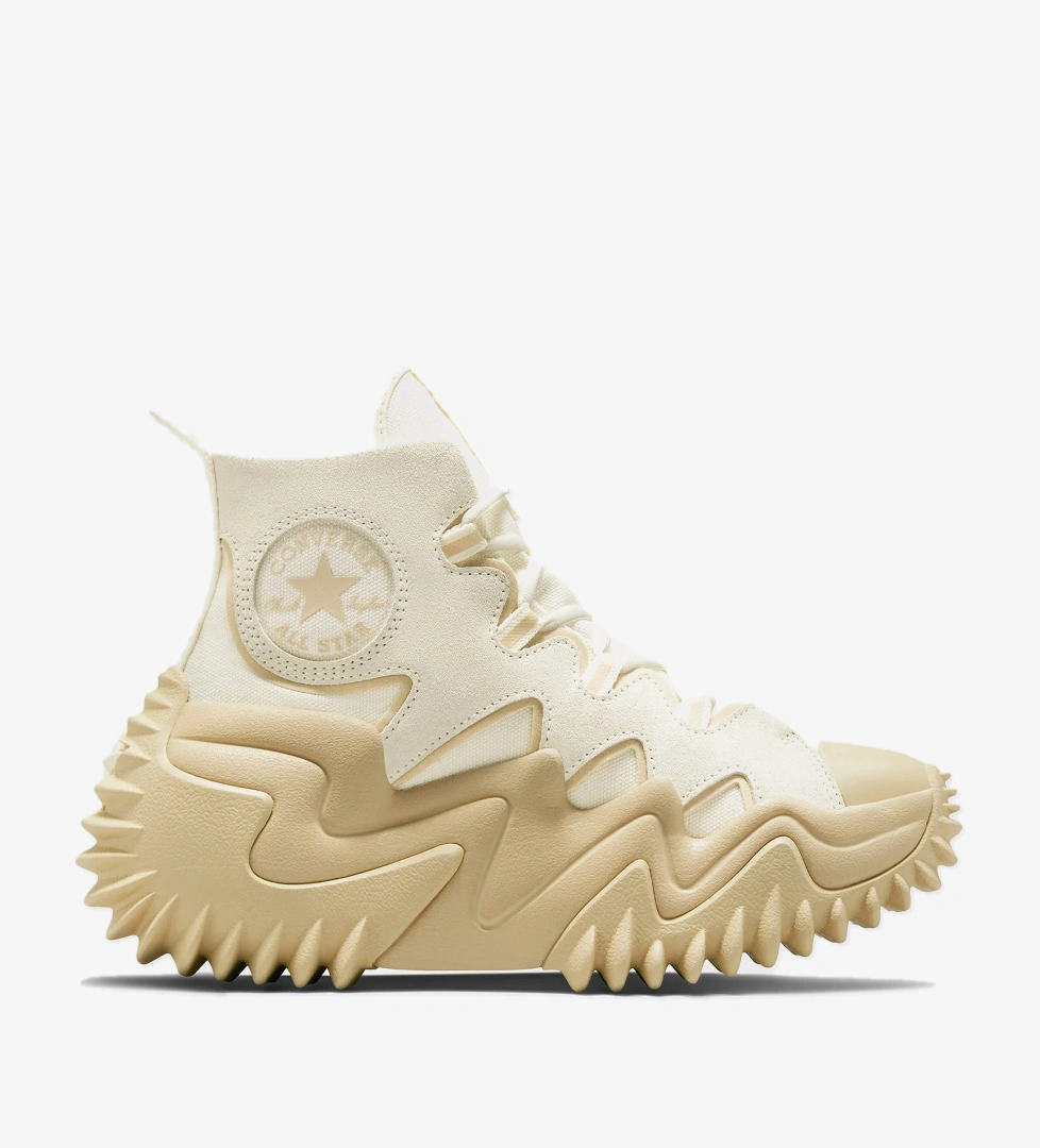 Converse Converse Run Star Motion Cx Platform Summer Utility Kadın Krem Sneaker FashFed'de! Krem - 1. görsel