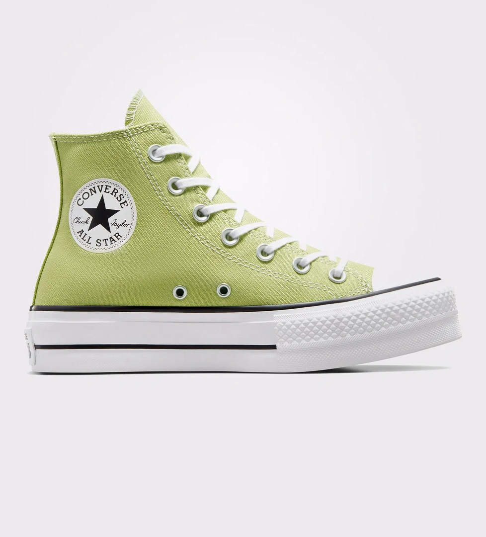 Converse Converse Chuck Taylor All Star Lift Platform Seasonal Color Kadın Yeşil Sneaker model görseli