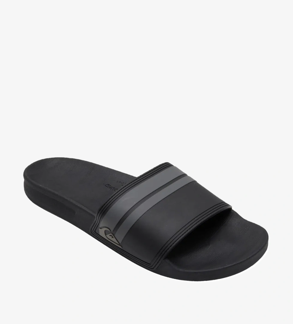 Quiksilver Erkek Terlik Rivi Slide Siyah/Gri - Görsel 1
