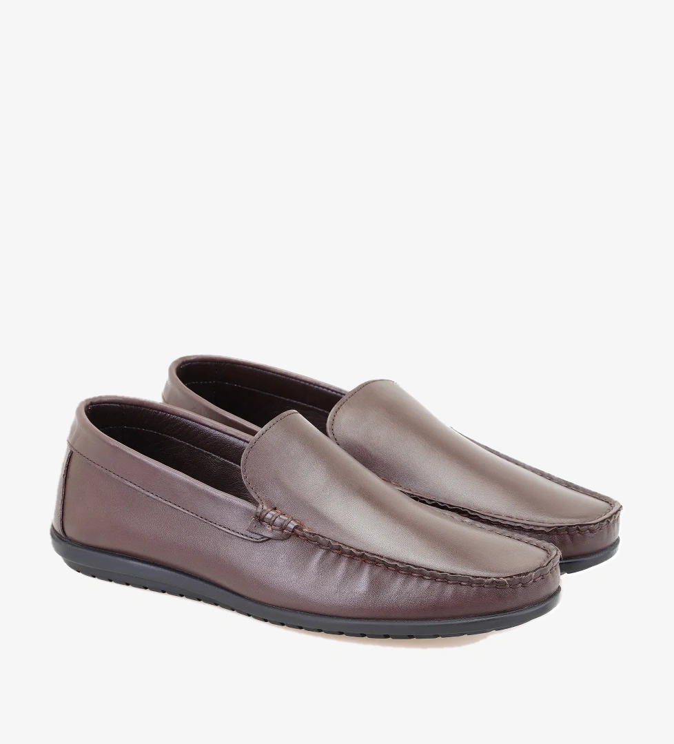 Desa Ciara Kahve Erkek Deri Loafer model görseli