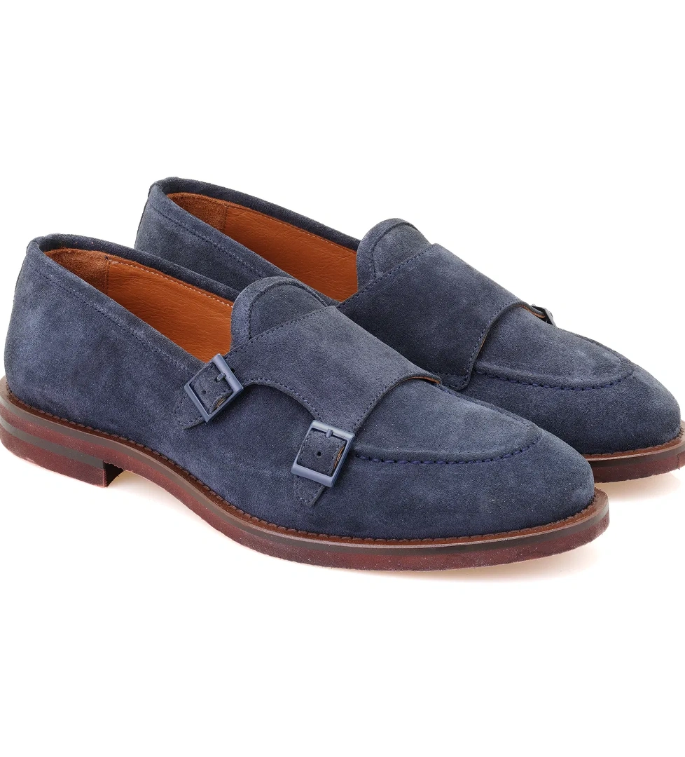 Ellen Lacivert Erkek Loafer - Görsel 1