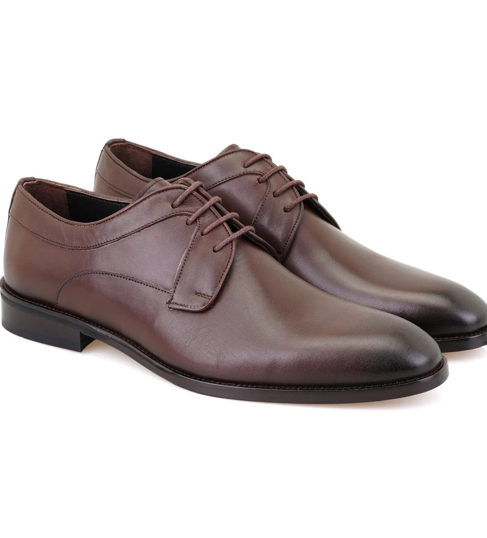 Desa Desa Kahverengi Timy Kahve Erkek Deri Klasik Ayakkabı Casual Ayakkabı | FashFed Kahverengi - 1. görsel