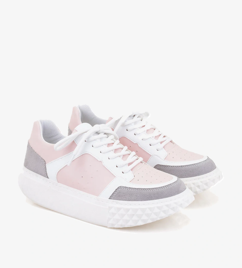 Kadın Pembe Spor Ayakkabı - Görsel 1