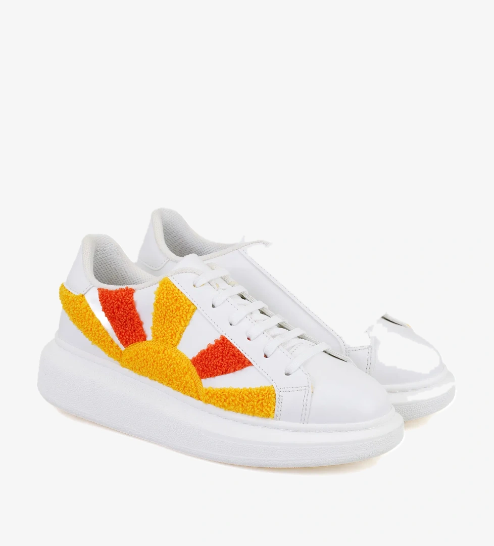 Kadın Beyaz Spor Ayakkabı - Görsel 1