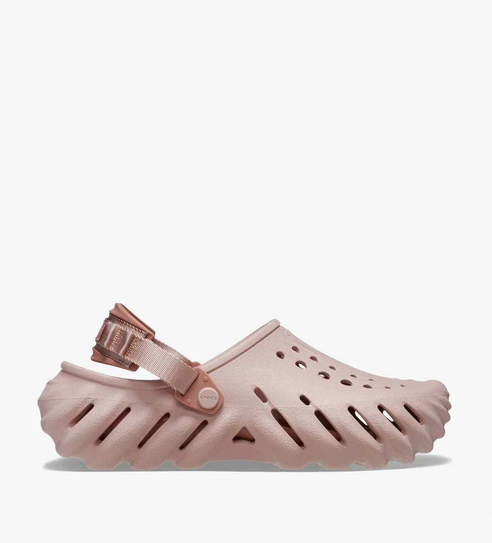 Crocs Echo Kadın Pembe Terlik - Görsel 1