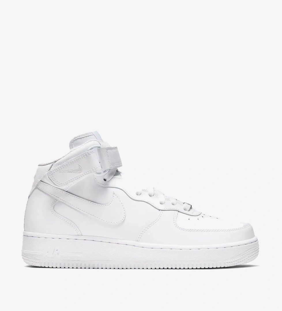 Nike Air Force 1 '07 Mid Kadın Beyaz Spor Ayakkabı