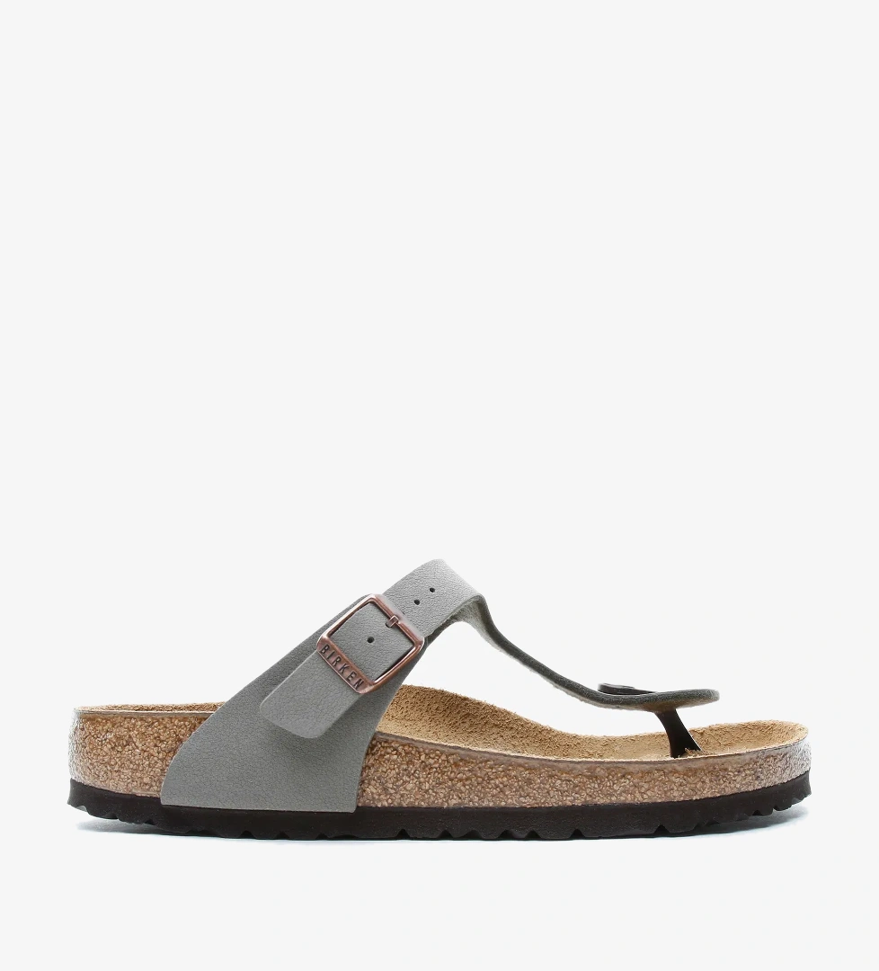Birkenstock Gizeh Bf Unisex Gri Terlik