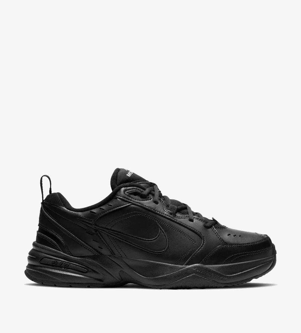 Nike Air Monarch IV Erkek Siyah Spor Ayakkabı - Görsel 1