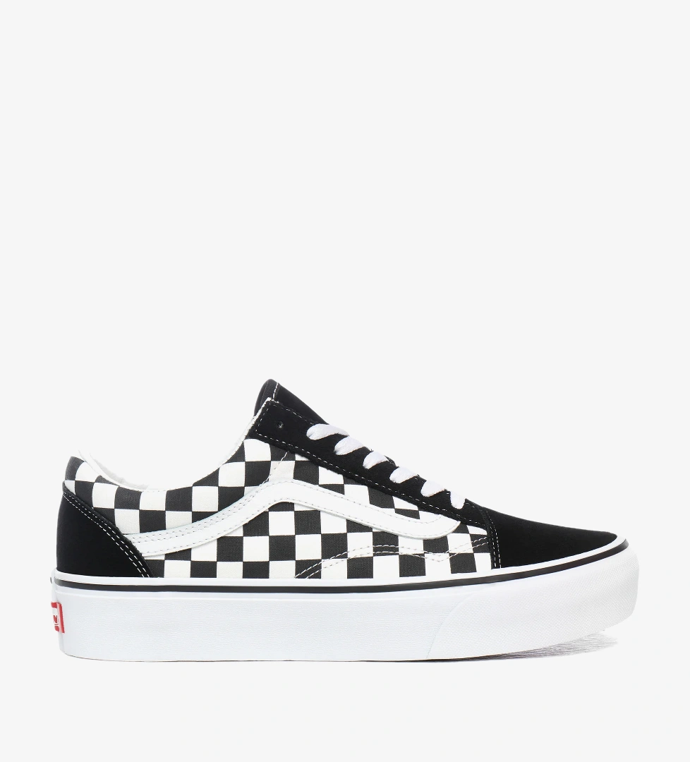 Vans Vans Ua Old Skool Platform Kadın Siyah Sneaker | FashFed Siyah - 1. görsel
