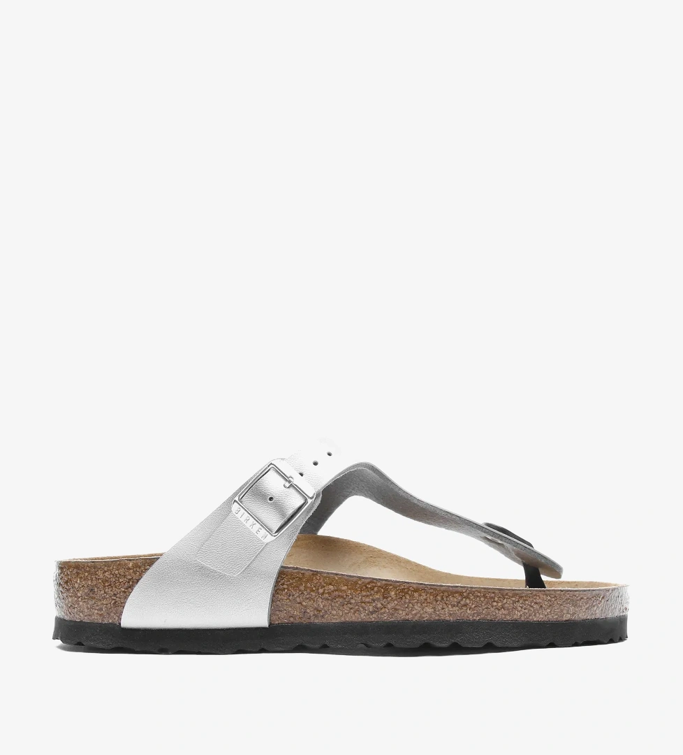 Birkenstock Gizeh Kadın Gri Terlik - Görsel 1