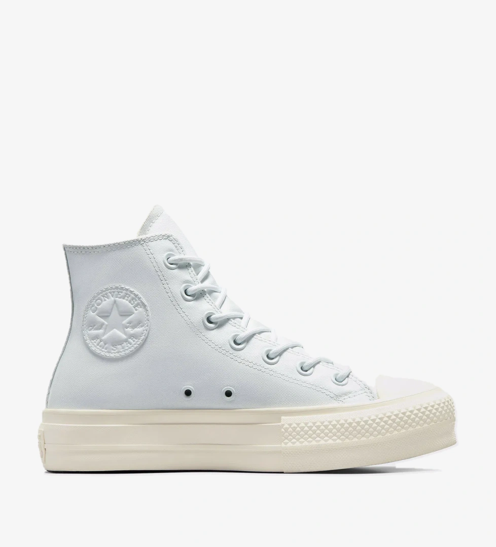 Converse Chuck Taylor All Star Lift Platform Luxe Workwear Kadın Mavi Sneaker - Görsel 1