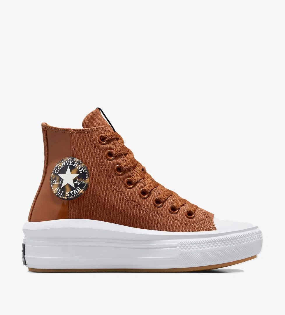 Converse Converse Chuck Taylor All Star Move Platform Tortoise Kadın Taba Sneaker model görseli
