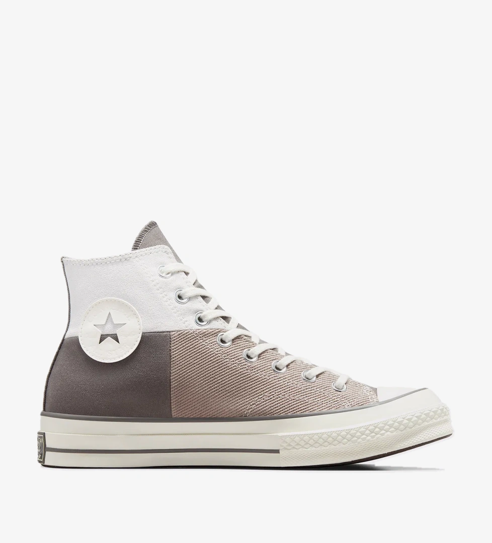 Converse Converse Chuck 70 Crafted Patchwork Unisex Bej Sneaker model görseli