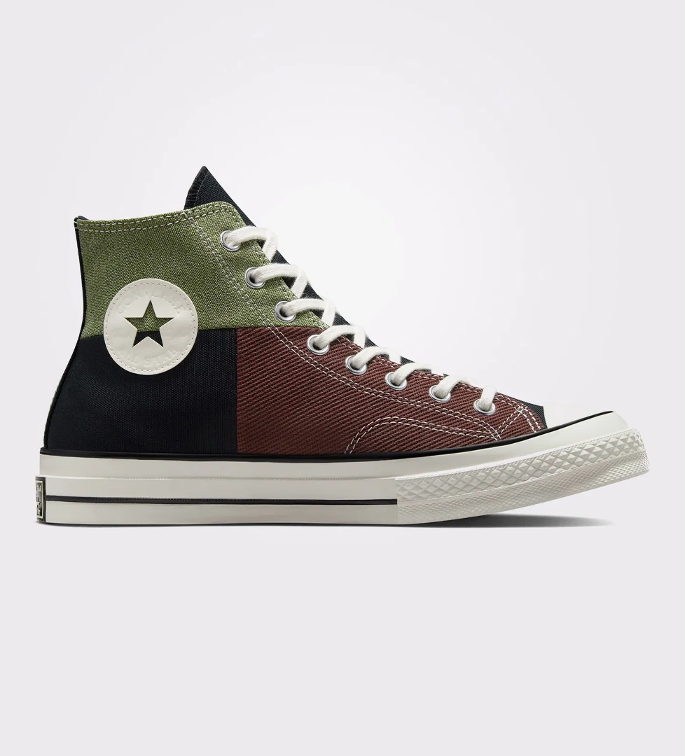 Converse Converse Chuck 70 Crafted Patchwork Unisex Renkli Sneaker | FashFed Renkli - 1. görsel